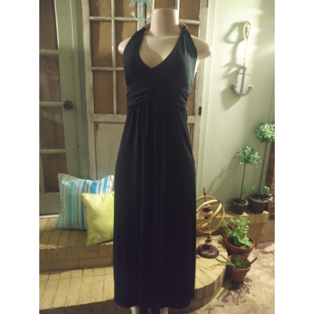 New Black Maxi Dress Small
